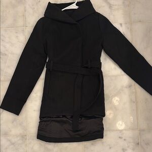 Joyfolie peacoat new with tags black size 12